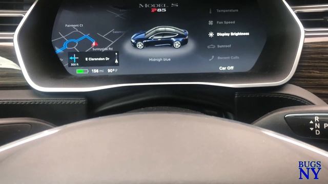 TESLA MODEL S OR MODEL X HOW TO CHANGE DISPLAY смотреть онлайн