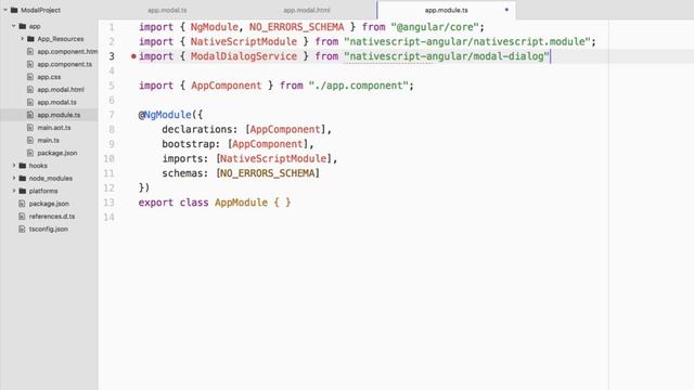 Using Modal Dialogs In A NativeScript Angular Mobile Application смотреть онлайн