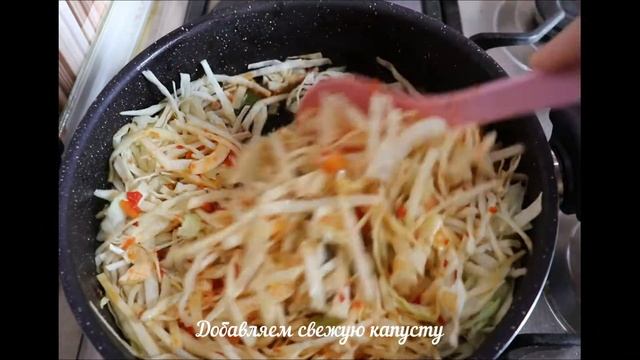 Запеканка из свежей капусты . Быстро и вкусно. Пошаговый рецепт смотреть онлайн