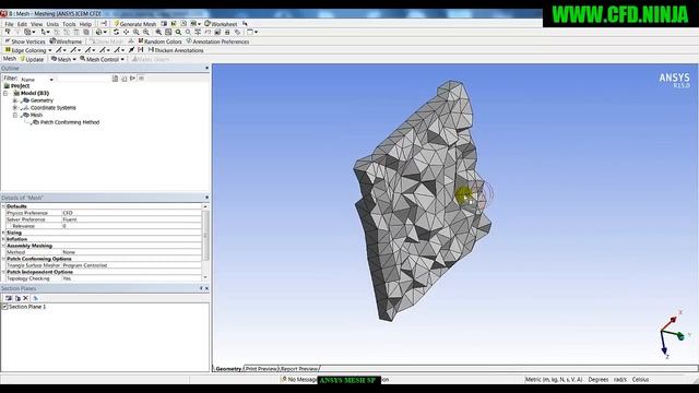 ✅ ANSYS MESHING - Section Plane - Basic Tutorial 7 смотреть онлайн
