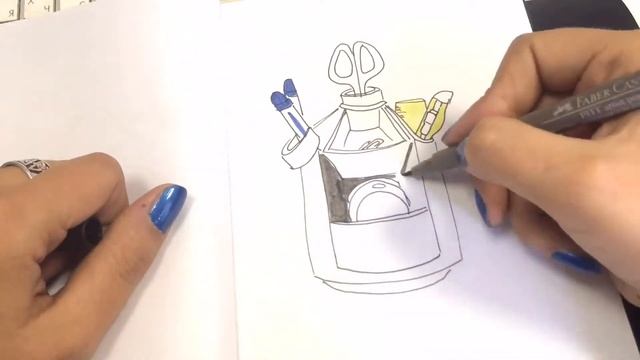 Процесс рисования скетча смотреть онлайн