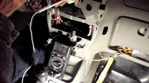 Установка проводки в салоне для подогрева сидений, Емеля УК-2.   Калина 11183