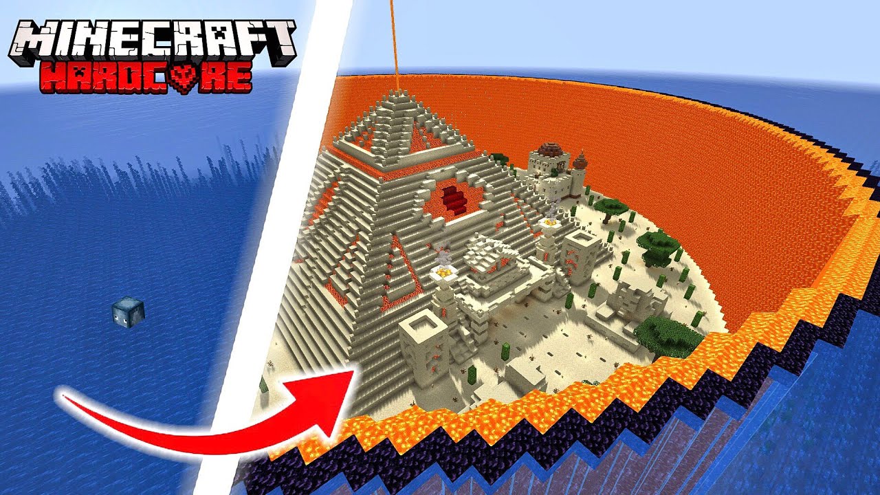 Я Превратил ОКЕАН в ПУСТЫНЮ в Майнкрафт Хардкоре ! смотреть онлайн