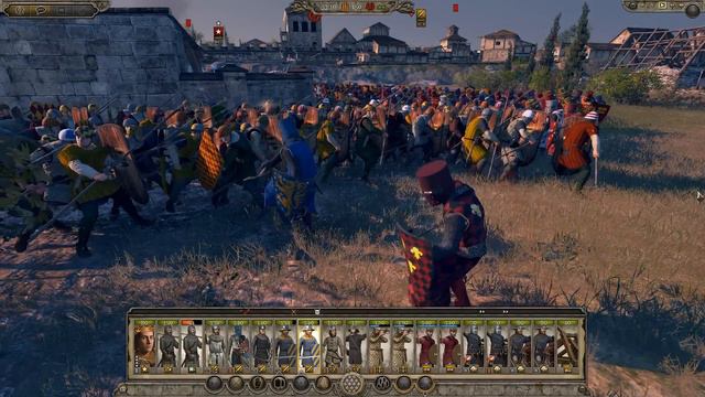 Attila total war мод MK 1212 Франция-Царство небесное#3 смотреть онлайн