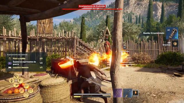 AGORA EU TENHO UM LEÃO - Assassin's Creed Odyssey - Élida (03/06) - Encosta de Psófis смотреть онлайн
