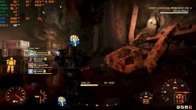 Fallout76 i7 3770k/GTX 1070 FE смотреть онлайн