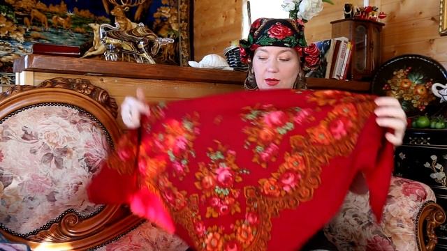 МУЖСКОЙ ПЛАТОК | ШЛЯПКА ИЗ ПАВЛОВОПОСАДСКОГО ПЛАТКА | Жилет для мужа из бумазеи и вельвета. | Пальм смотреть онлайн