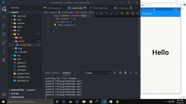 Make Flutter App with Pug / Sass смотреть онлайн