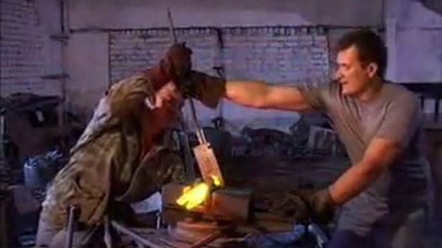 Ковка пепельницы =)