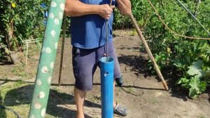 чистим скважину. Глубина 50 метров