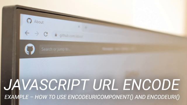 JavaScript URL Encode Example – How to Use encodeURIcomponent() and encodeURI() смотреть онлайн