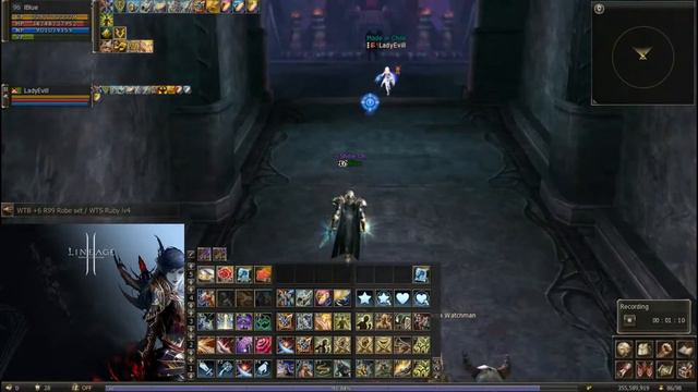 Lineage 2 - SV Chronos - k95 duo (Eviscerator - Iss Doomcryer) - LadyEvill & lBlue смотреть онлайн