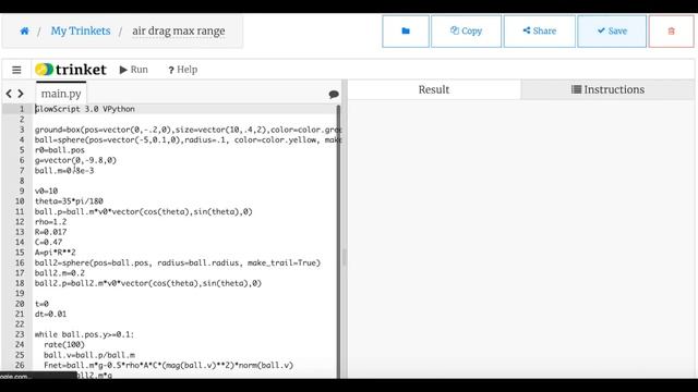 What launch angle gives the maximum projectile range WITH air resistance? смотреть онлайн