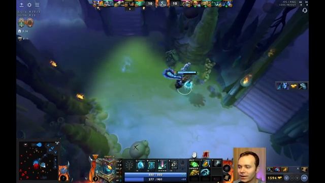 Sad game on Oracle - Dota 2 from Alex Grey. смотреть онлайн