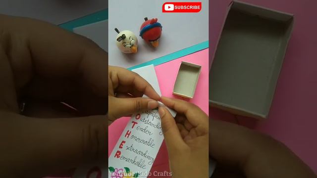 Gift Idea Using Match Box| Mother's Day Gift Ideas Using Match Box| Match Box Reuse Ideas #kidocraf смотреть онлайн