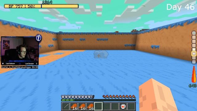 100 Days in Dragon Ball Z Minecraft! Dragon Block C Mod - Surviving 100 Days As a Half Saiyan!