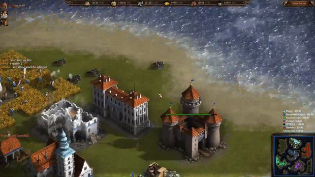 Cossacks 3 - 6P FFA INSANE NAVAL BATTLES & INVASIONS | Multiplayer Gameplay смотреть онлайн
