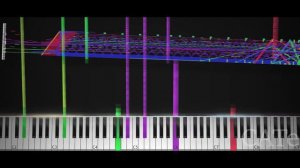 Ouranos - Impossible Piano - Black MIDI | played by a real cat