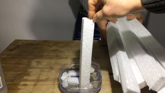 Растворитель + пенопласт! Супер эффект! / The Solvent + Foam! Great Effect!
