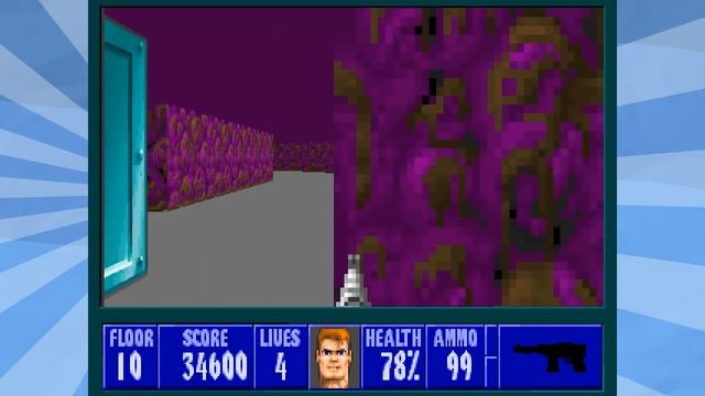 Wolfenstein 3D: "Grid-Based Castle" - Nostalgia Trip смотреть онлайн