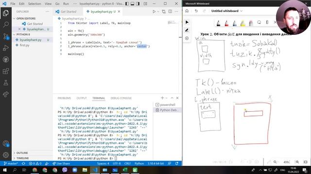 Python. 8 клас. 2. Об’єкти GUI для введення і виведення даних. Придбай слона смотреть онлайн