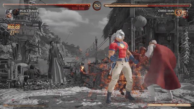 Mortal Kombat 1 What Ya'll Think Of My Peacemaker Combo смотреть онлайн