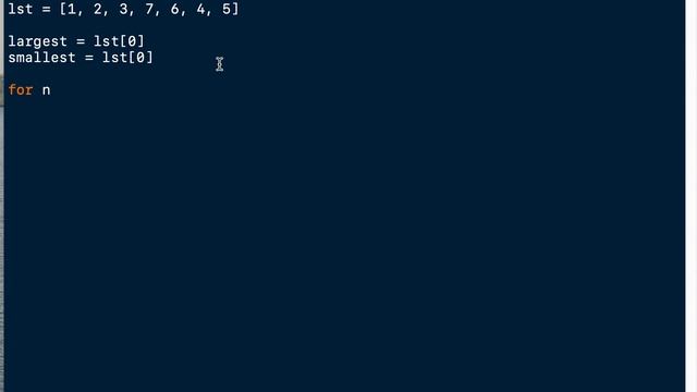 Exercise 03 - Find the largest and the smallest number in an unordered list смотреть онлайн