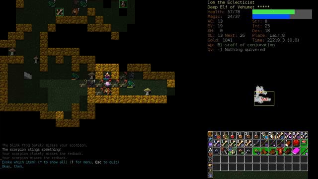 Let's Play Dungeon Crawl Stone Soup - Iom the Conjurer Part 4 смотреть онлайн