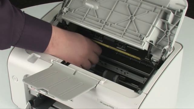 Fixing A Paper Jam | HP LaserJet P1005 Printer | HP