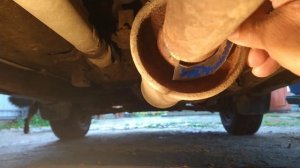 ремонт резонатора 2123 шевроле нива