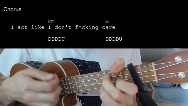 Blackbear - Idfc EASY Ukulele Tutorial With Chords / Lyrics