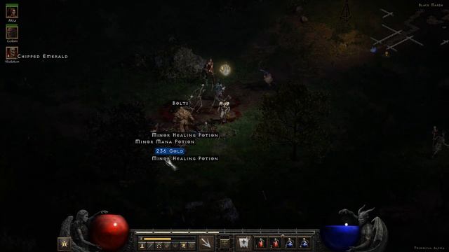 Diablo 2 Resurrected: Necromancer Summoner Act I - Game Play смотреть онлайн