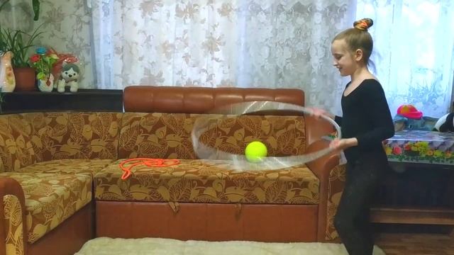 ГИМНАСТИКА/ Тренировка красивый элемент со Скакалкой/ Растяжка и шпагат/ Gymnastic New Challengе смотреть онлайн