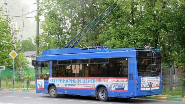 "Малоизвестные" Троллейбус МАЗ 206Т в городе Видное смотреть онлайн