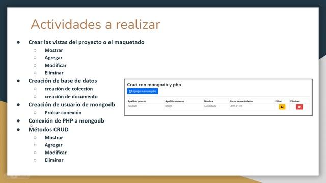 CRUD con PHP y MongoDB | Presentación del curso. Cap 0 смотреть онлайн