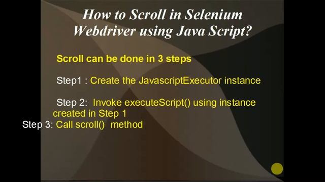 How to scroll in Selenium Webdriver | automate scrolling | Selenium Interview Questions смотреть онлайн