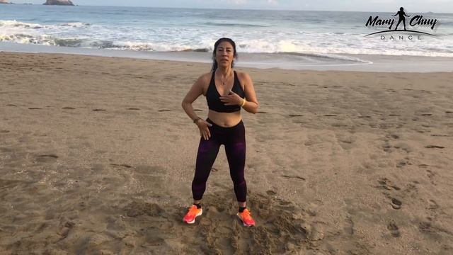 Rutina de Baile Fitness en la playa | baja de peso con esta rutina de baile ft. MariChuy Dance смотреть онлайн