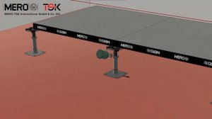 Инструкция по монтажу фальшпола MERO тип 5, тип 6 (600х600 мм.)