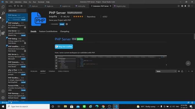 How to open php on server Vscode(no xampp, no appserv)ວິທີ່ລັນໄຟphpในVscodeບໍ່ຈຳເປັນມີແອັບຈຳລອງເຊີບ смотреть онлайн
