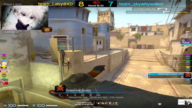 SKYWHYWALKER ОТЛЕТАЕТ НА РАЗМЕНЕ ПОКА ТИММЕЙТЫ ТАЩАТ КАТОЧКУ НА 3K ELO FACEIT! (CS:GO) смотреть онлайн