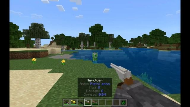 Modern Gun 3D Addon for Minecraft PE (Minecraft Bedrock) смотреть онлайн