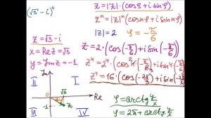 Формула Муавра. Возведение комплексного числа в степень