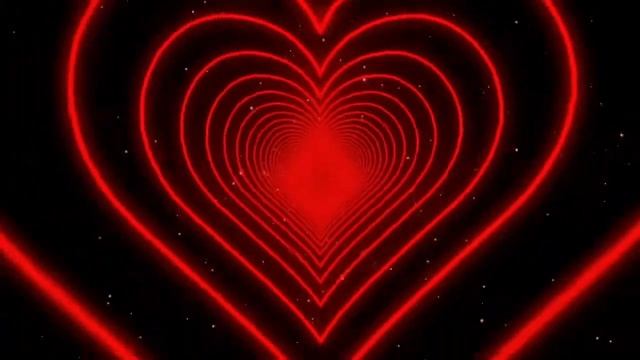 Переливающиеся Сердца | Фон Сердечки 1 ЧАС смотреть онлайн