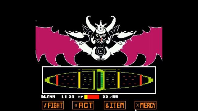 Undertale Battle Mode (G. Asgore) смотреть онлайн