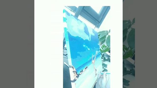 Авторская картина акрилом "Баланс энергии" смотреть онлайн