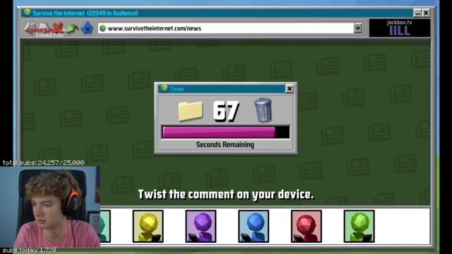 Tommy, Wilbur, Ranboo, Connor, Philza and Tubbo play Survive The Internet on Jackbox смотреть онлайн