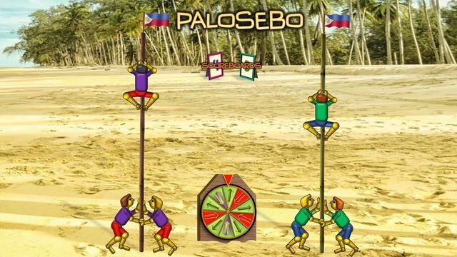 PALOSEBO - SPINNER GAME - The educational game converted into a 1 or 2 player game. смотреть онлайн