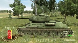 Самый Реалистичный Симулятор Танка Второй Мировой ! Т 34 против Тигра