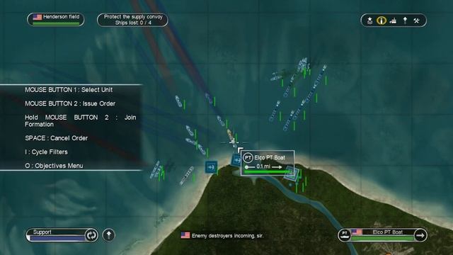 Battlestations Pacific Remastered Mod: US Campaign - #4 Defence of Henderson Field смотреть онлайн