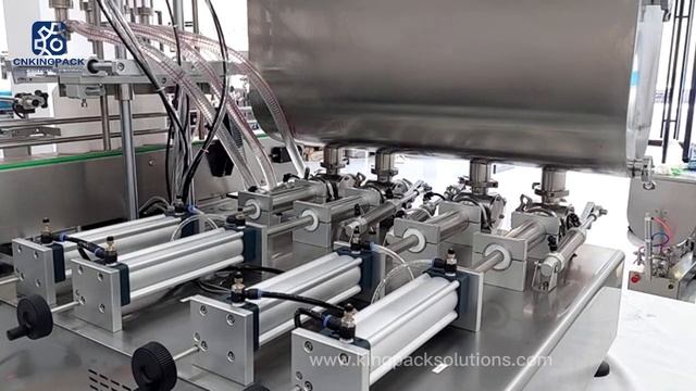 Desktop filling machine for viscosity and paste 4 filling nozzle смотреть онлайн